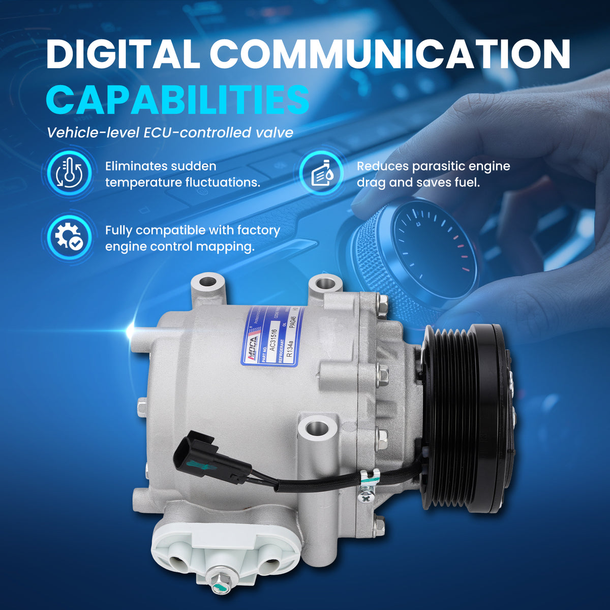MOCA AC Compressor - AC31516