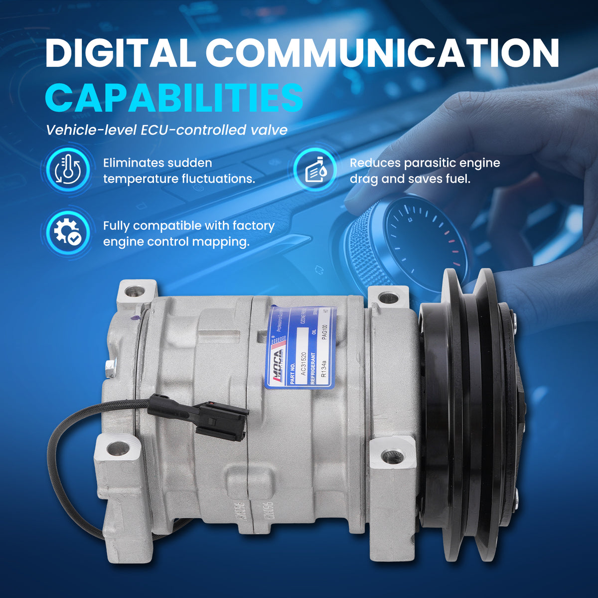 MOCA AC Compressor - AC31520