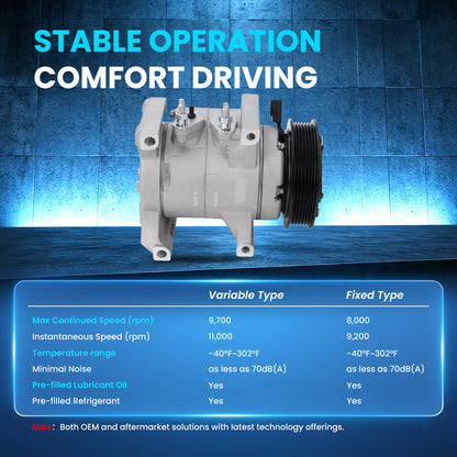 MOCA AC Compressor - AC31521