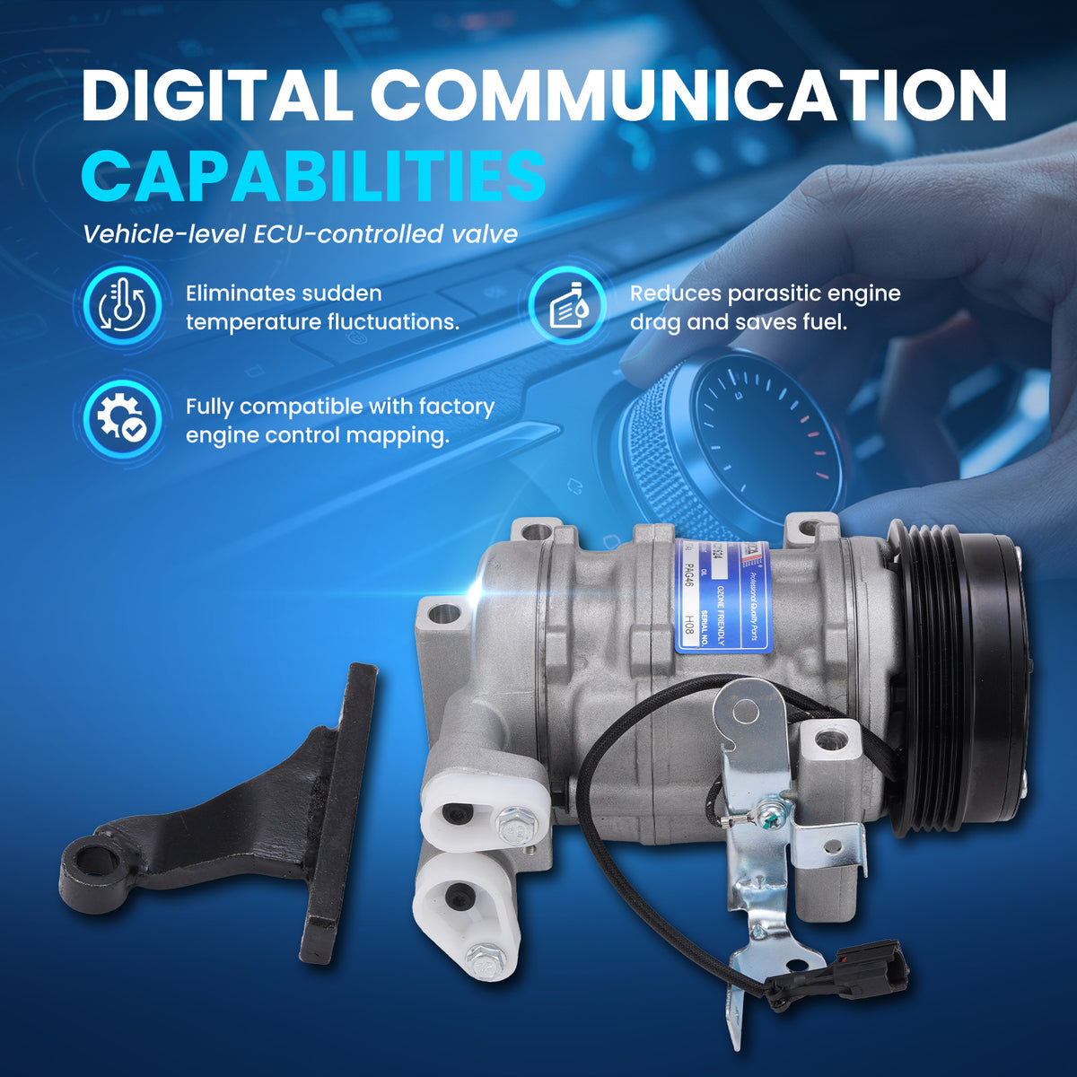 MOCA AC Compressor - AC31524