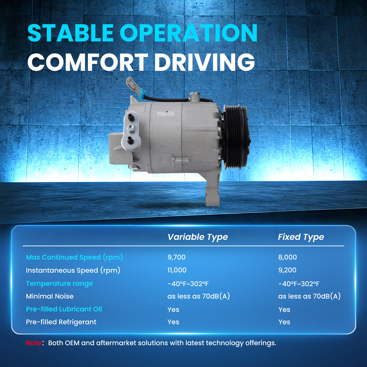 MOCA AC Compressor - AC31526