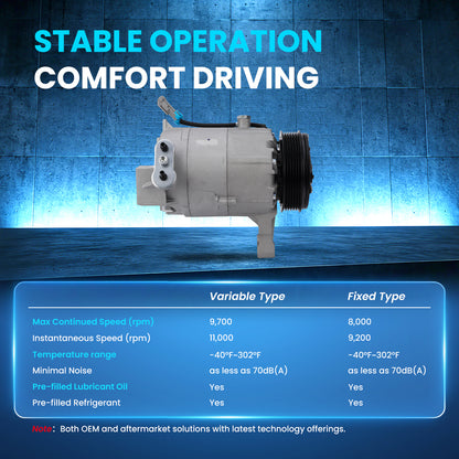 MOCA AC Compressor - AC31526