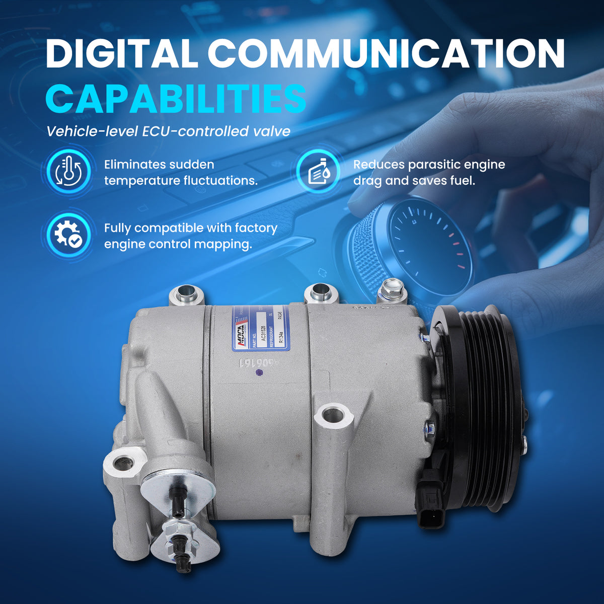 MOCA AC Compressor - AC31528