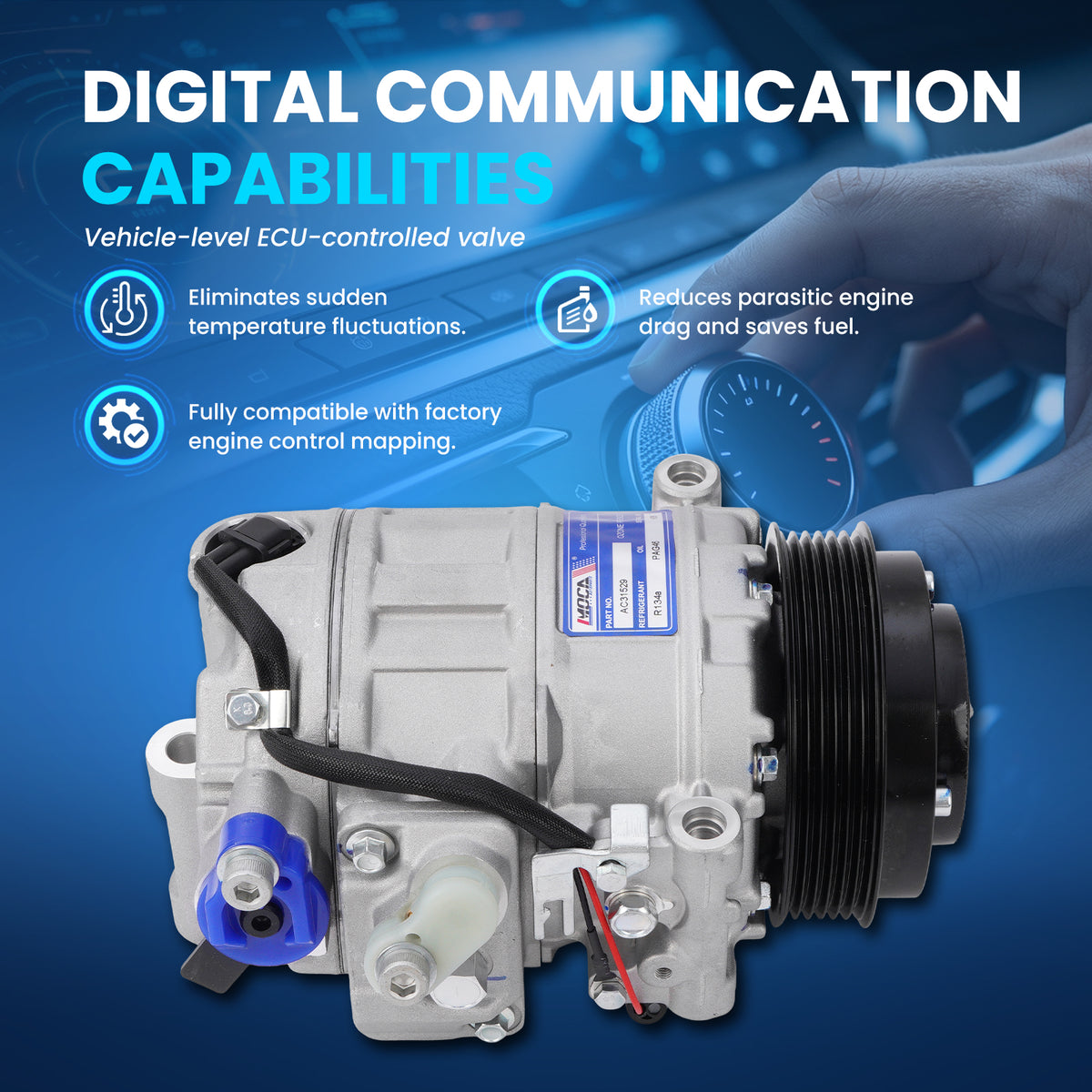 MOCA AC Compressor - AC31529