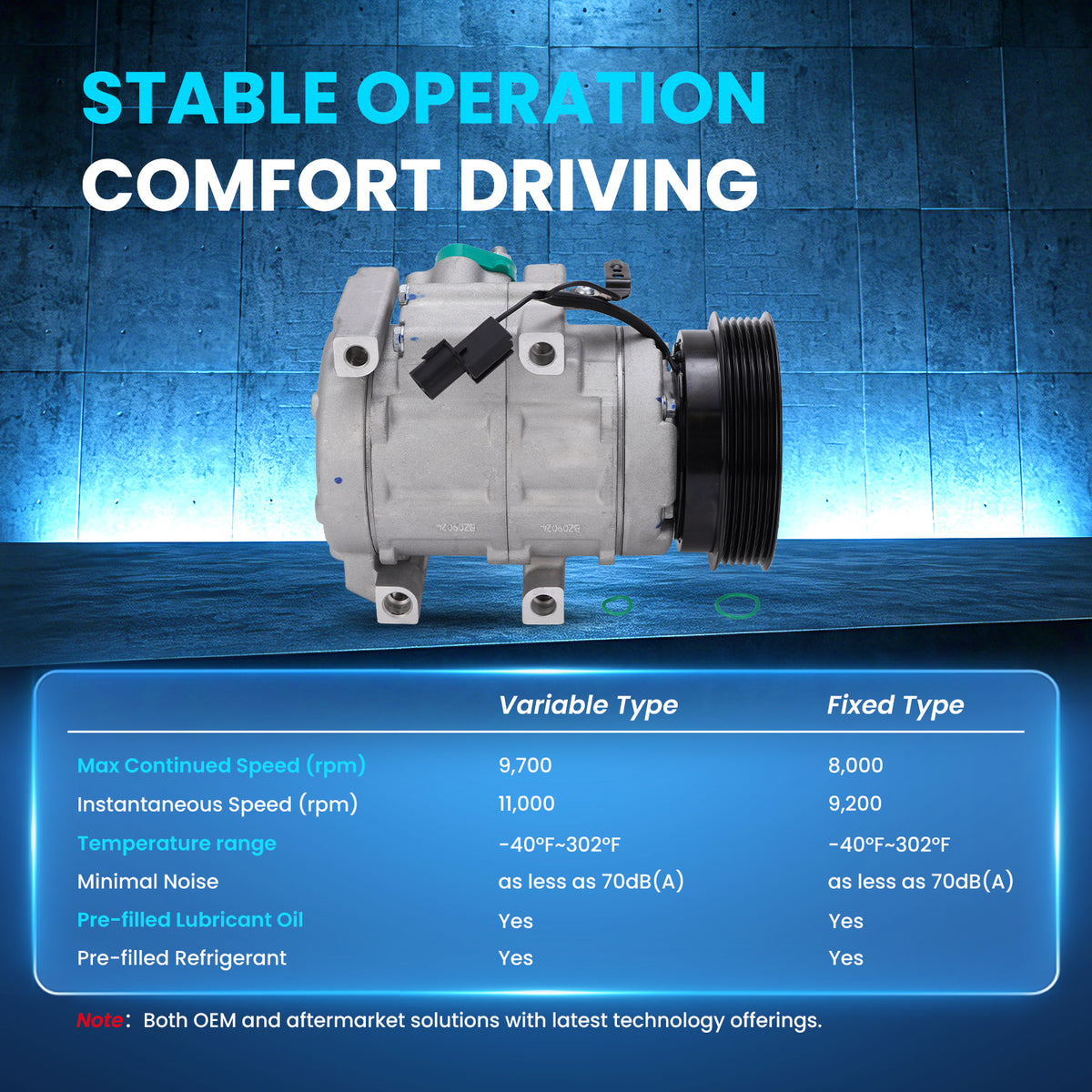 MOCA AC Compressor - AC31531