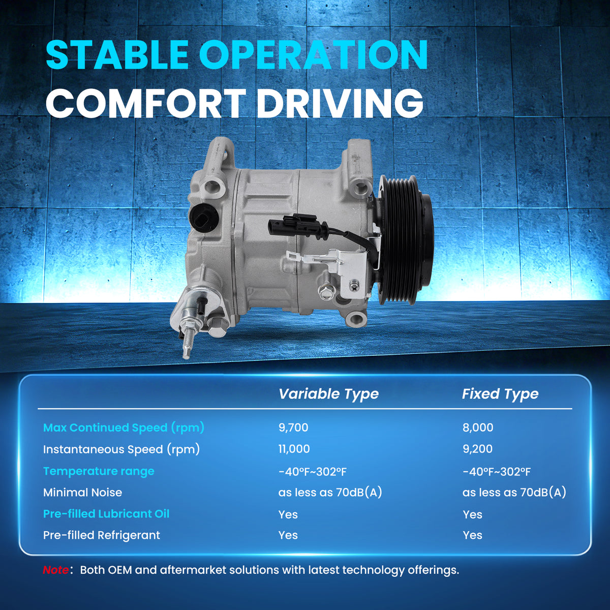 MOCA AC Compressor - AC31534