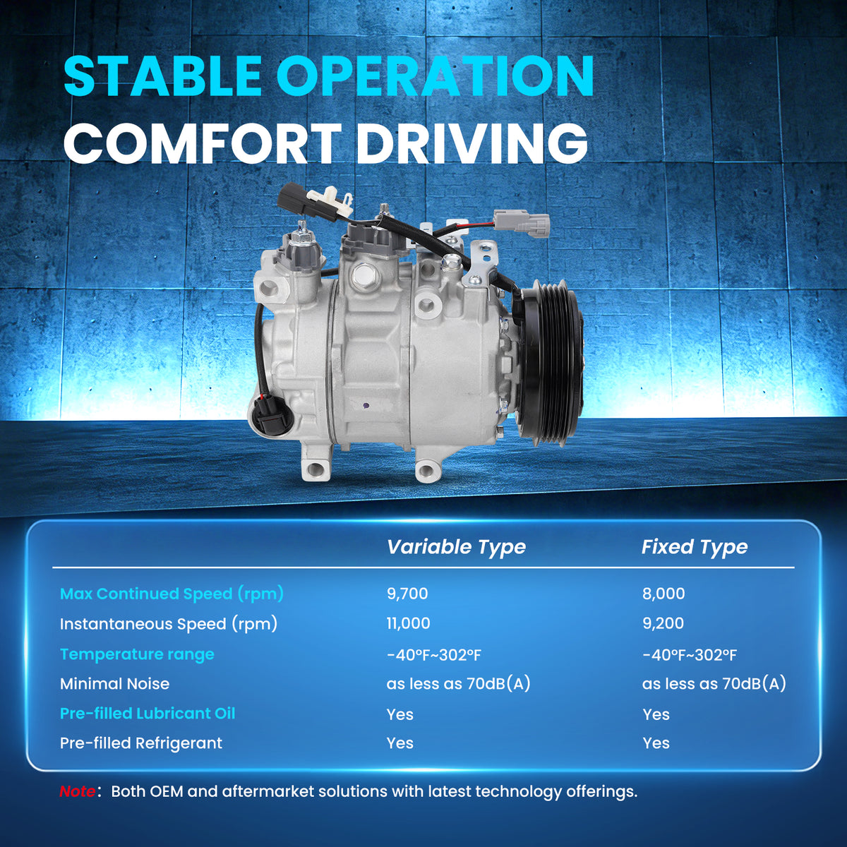MOCA AC Compressor - AC31535