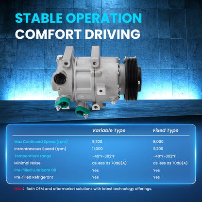 MOCA AC Compressor - AC31537