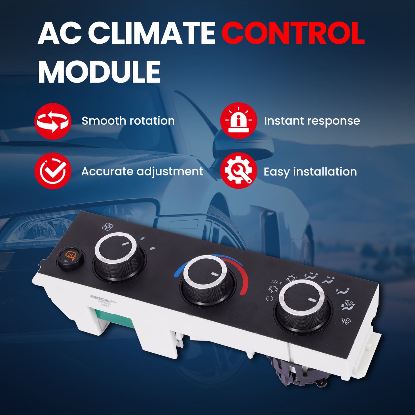 MOCA AC Control Panel - ACS01