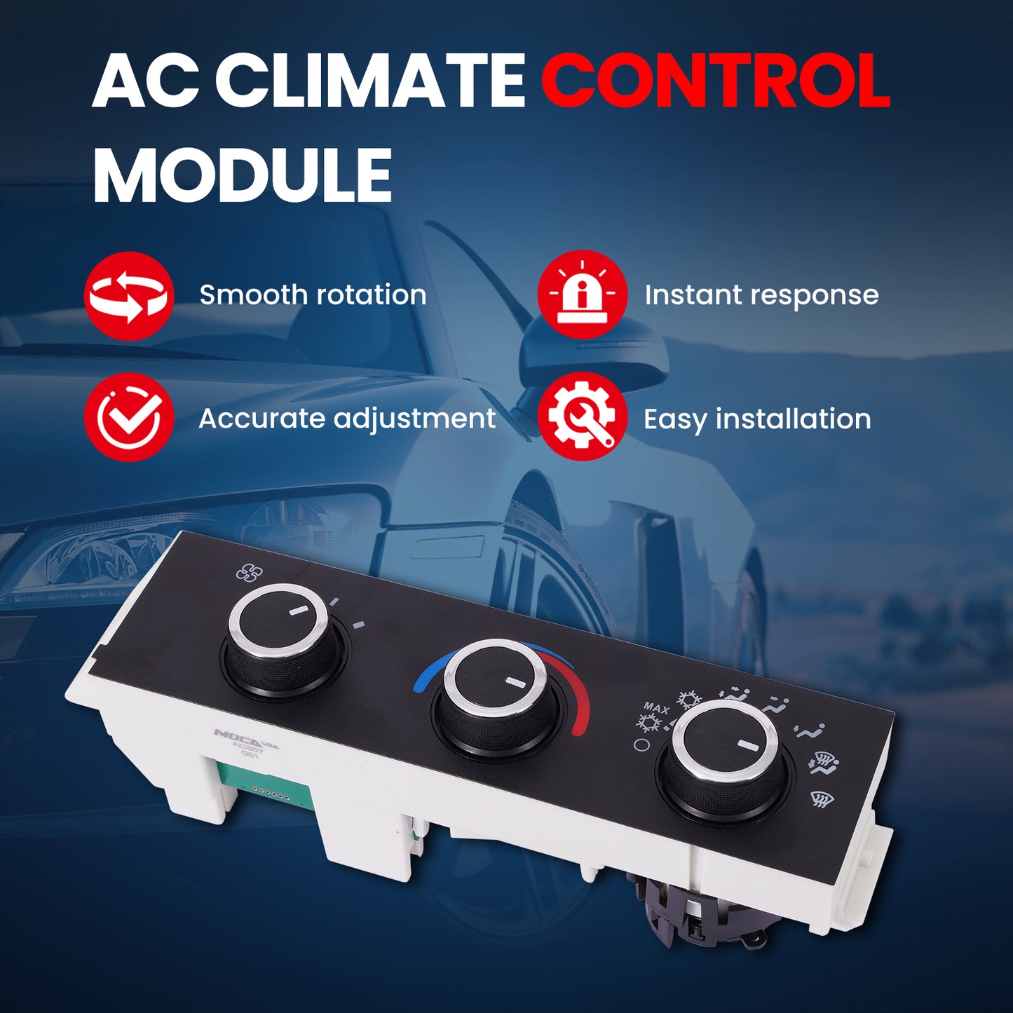 MOCA AC Control Panel - ACS07