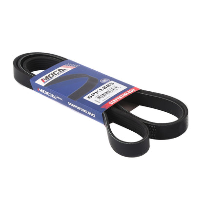 MOCA Serpentine Belt 6PK1885 for 2002-2005 Audi A4 3.0L & 1998-2001 Audi A4 Quattro 2.8L & 2004-2008 Chevrolet Aveo 1.6L & 2003-2007 Toyota Matrix 1.8L