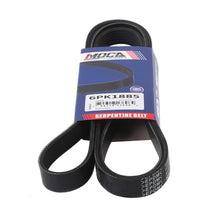 MOCA Serpentine Belt 6PK1885 for 2002-2005 Audi A4 3.0L & 1998-2001 Audi A4 Quattro 2.8L & 2004-2008 Chevrolet Aveo 1.6L & 2003-2007 Toyota Matrix 1.8L