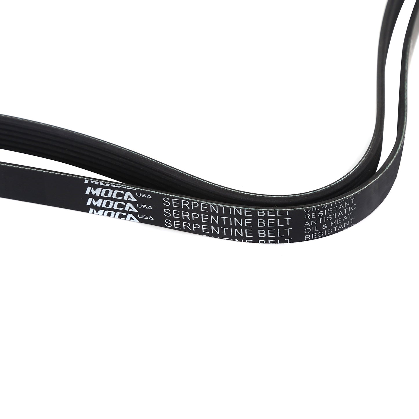 MOCA Serpentine Belt 6PK1885 for 2002-2005 Audi A4 3.0L & 1998-2001 Audi A4 Quattro 2.8L & 2004-2008 Chevrolet Aveo 1.6L & 2003-2007 Toyota Matrix 1.8L
