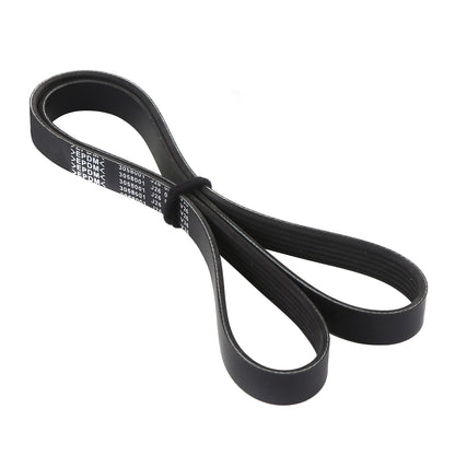 MOCA Serpentine Belt 6PK2165 for 1991-1992 Cadillac Allante 4.5L & 2012 Chevrolet Camaro 6.2L & 1986 Ford Mustang 5.0L & 1994 Ford Taurus 3.2L