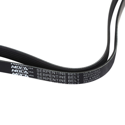 MOCA Serpentine Belt 6PK1830 for 2009-2011 BMW Z4 3.0L & 1998-2000 Ford Contour 2.5L & 1999-2000 Mercury Cougar 2.5L & 2004-2006 Suzuki Verona 2.5L