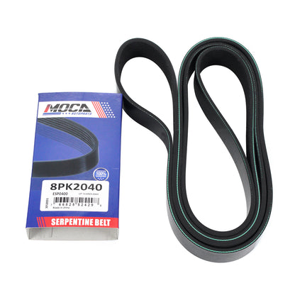 MOCA 8PK2040 EPDM Serpentine Belt Fits 2007-2008 Mercedes-Benz GL320 ML320 R320 3.0L DOHC