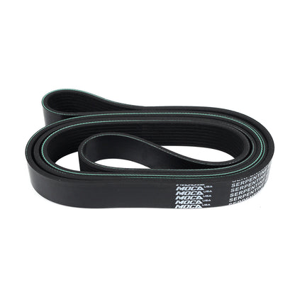 MOCA 8PK2080 EPDM Serpentine Belt Fits 1989-1991 for Dodge D250 D350 W250 W350 5.9L & 2000-2003 Ford F650 F750 7.2L