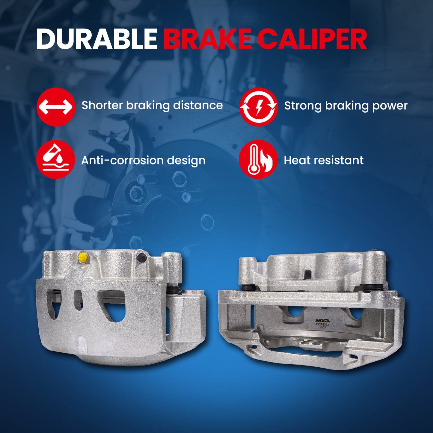 MOCA Disc Brake Calipers - BCP5302K