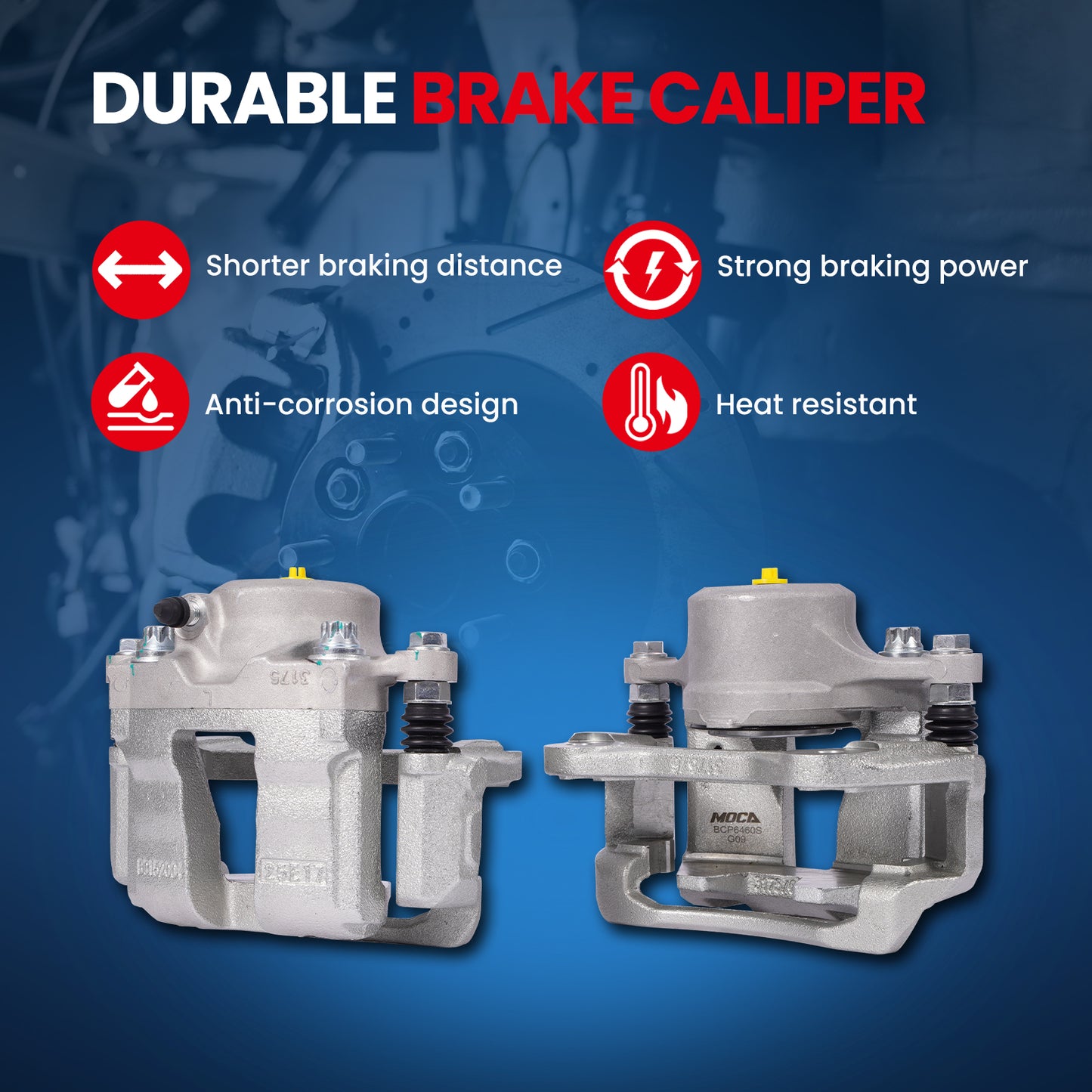 MOCA Disc Brake Calipers - BCP6460SK