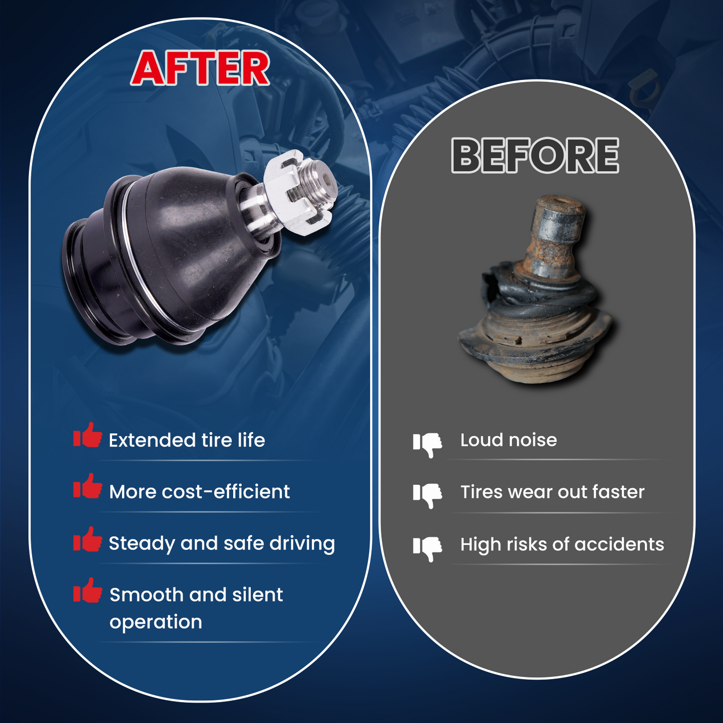 MOCA Suspension Ball Joints - BJ167