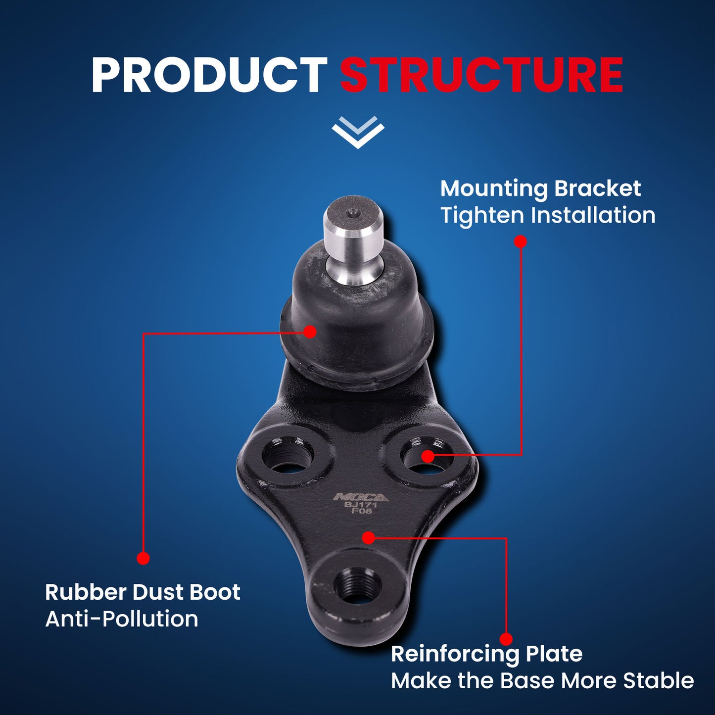 MOCA Suspension Ball Joints - BJ171