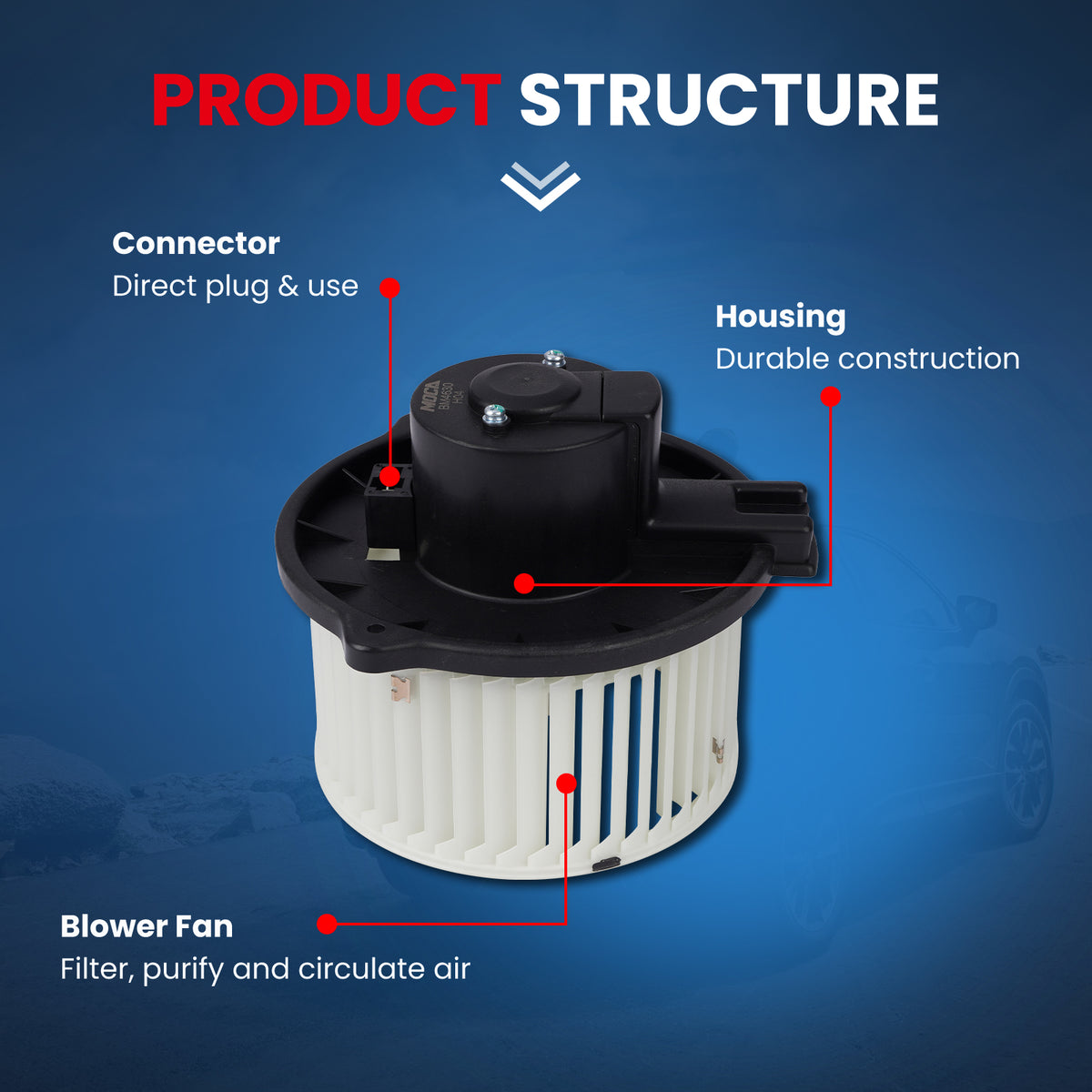 MOCA HVAC Blower Motor - BM4630