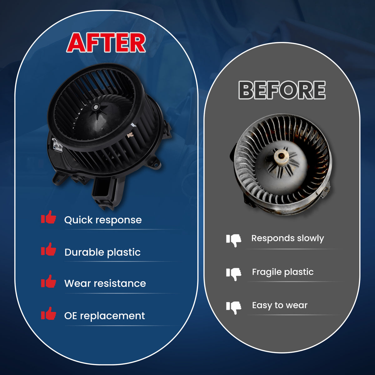MOCA HVAC Blower Motor - BM4632