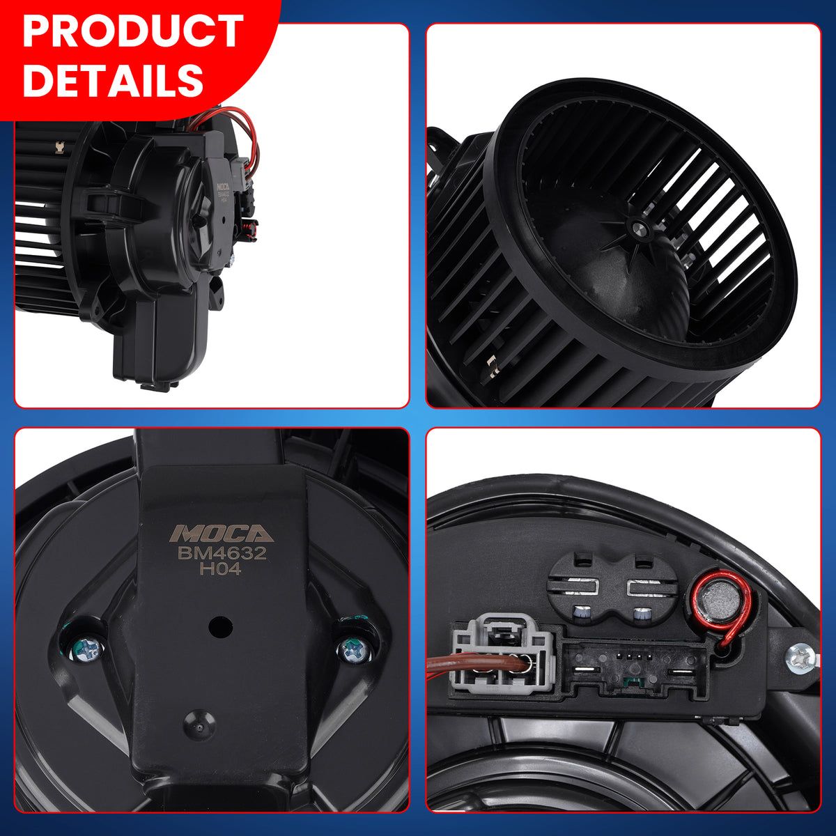 MOCA HVAC Blower Motor - BM4632