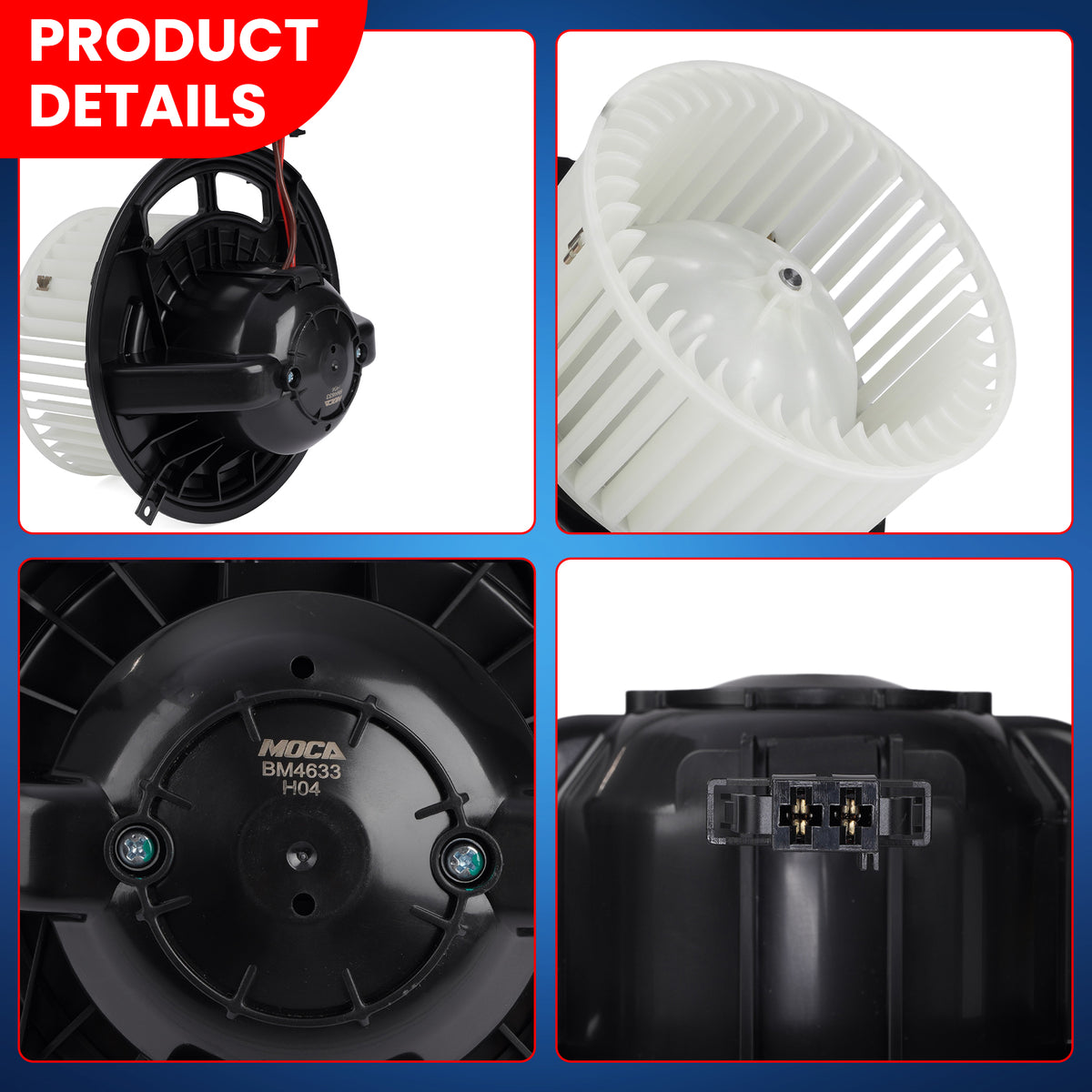 MOCA HVAC Blower Motor - BM4633