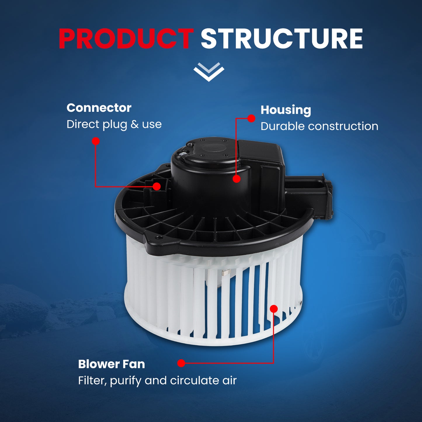 MOCA HVAC Blower Motor - BM4634