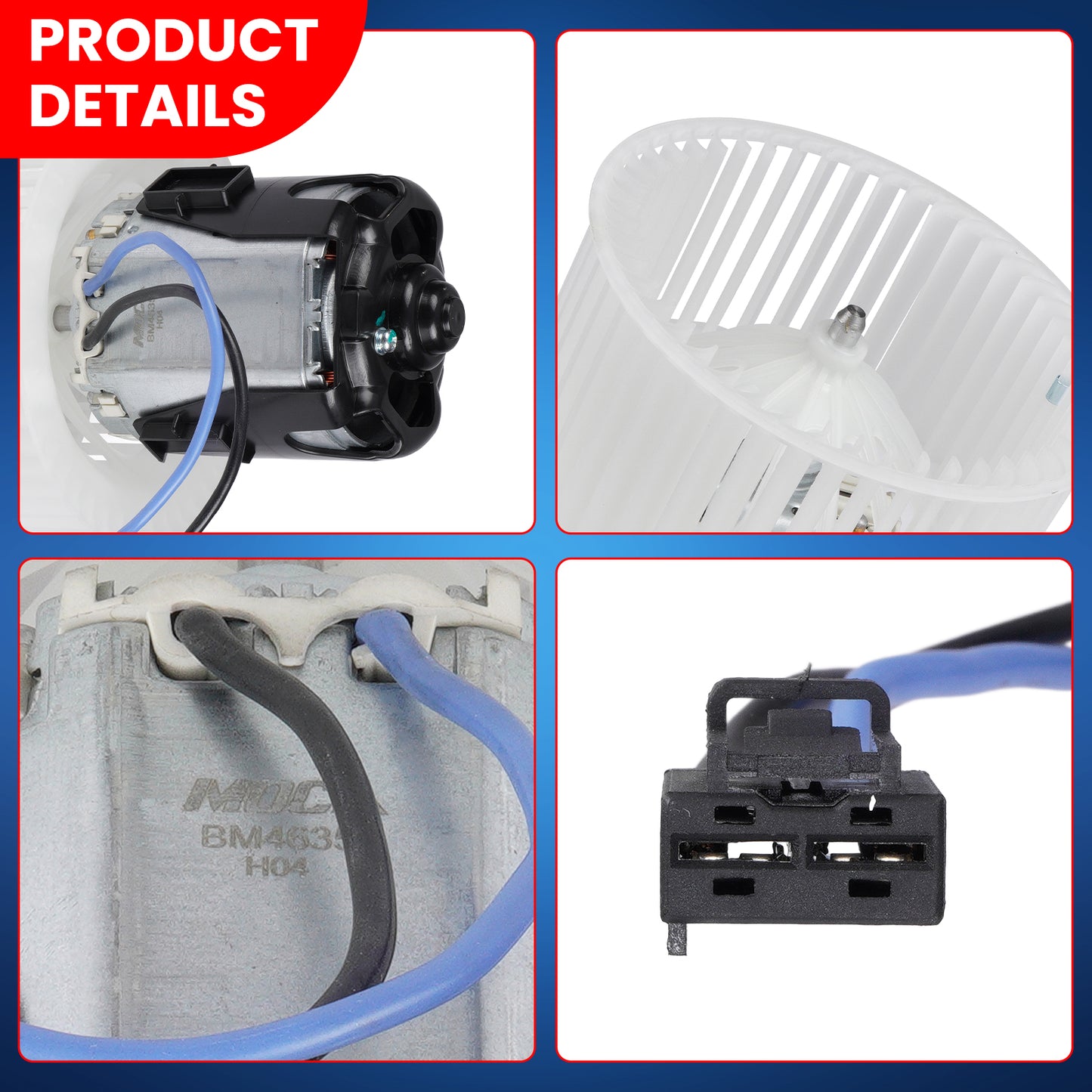 MOCA HVAC Blower Motor - BM4635