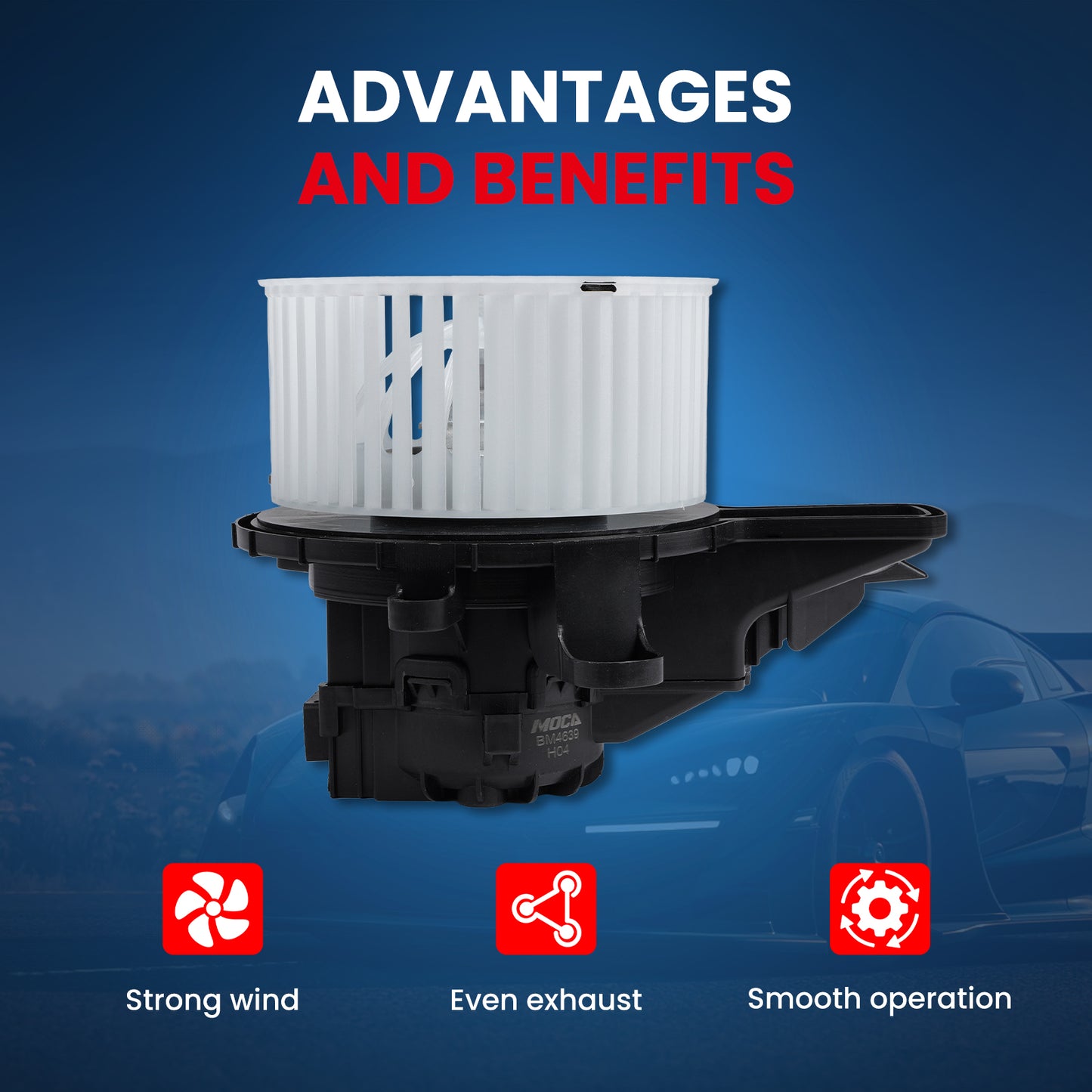 MOCA HVAC Blower Motor - BM4639