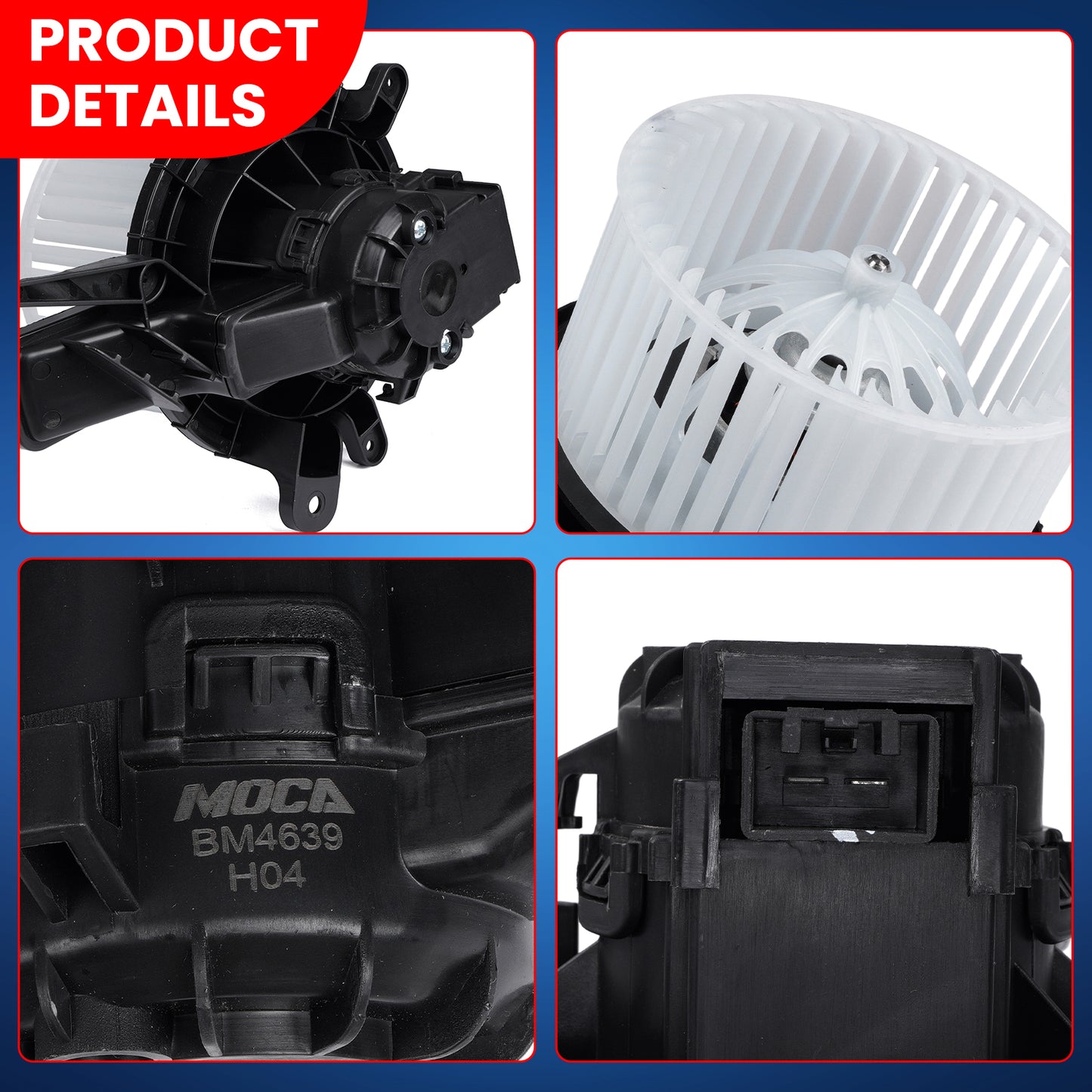 MOCA HVAC Blower Motor - BM4639