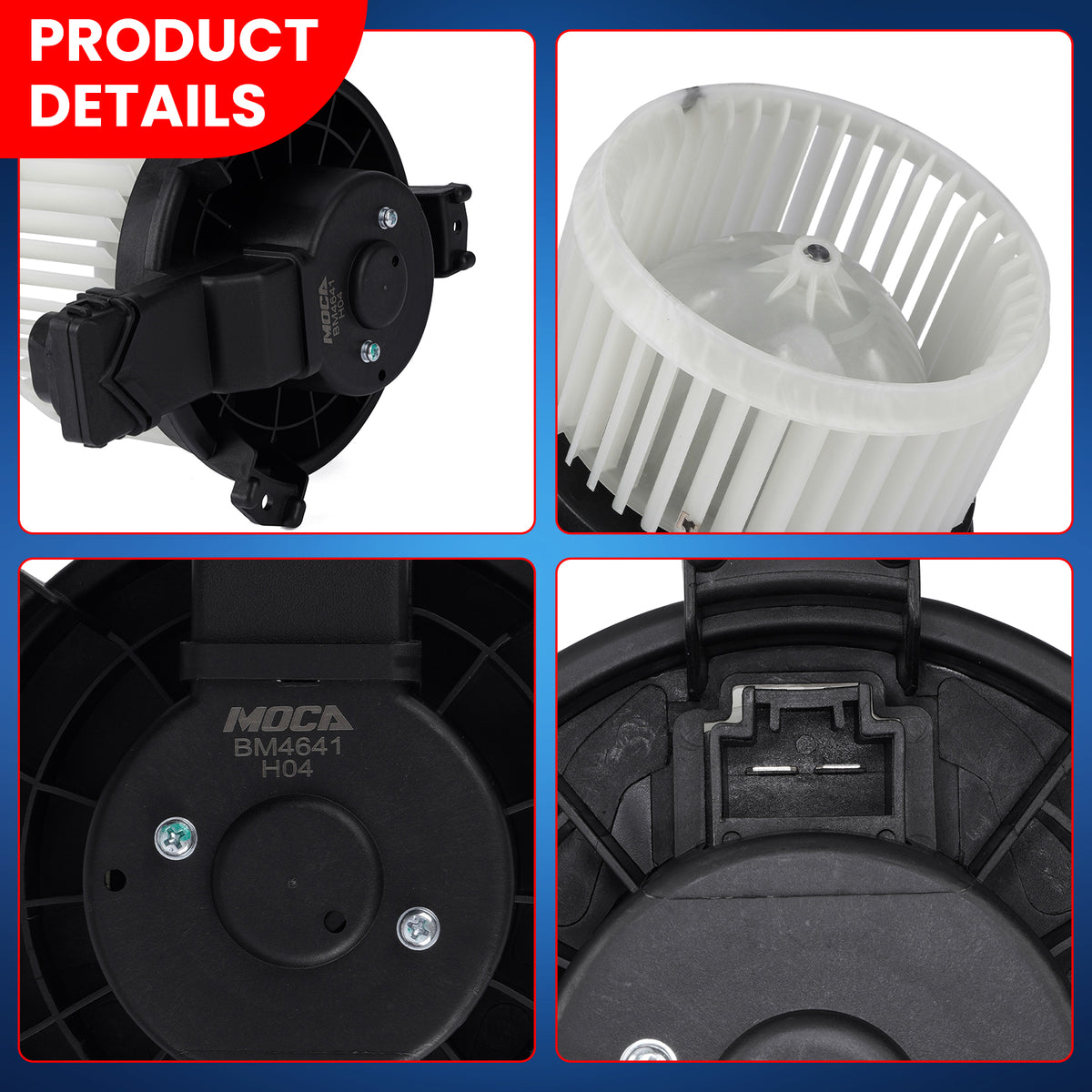MOCA HVAC Blower Motor - BM4641