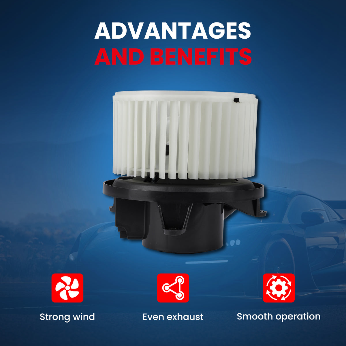 MOCA HVAC Blower Motor - BM4643