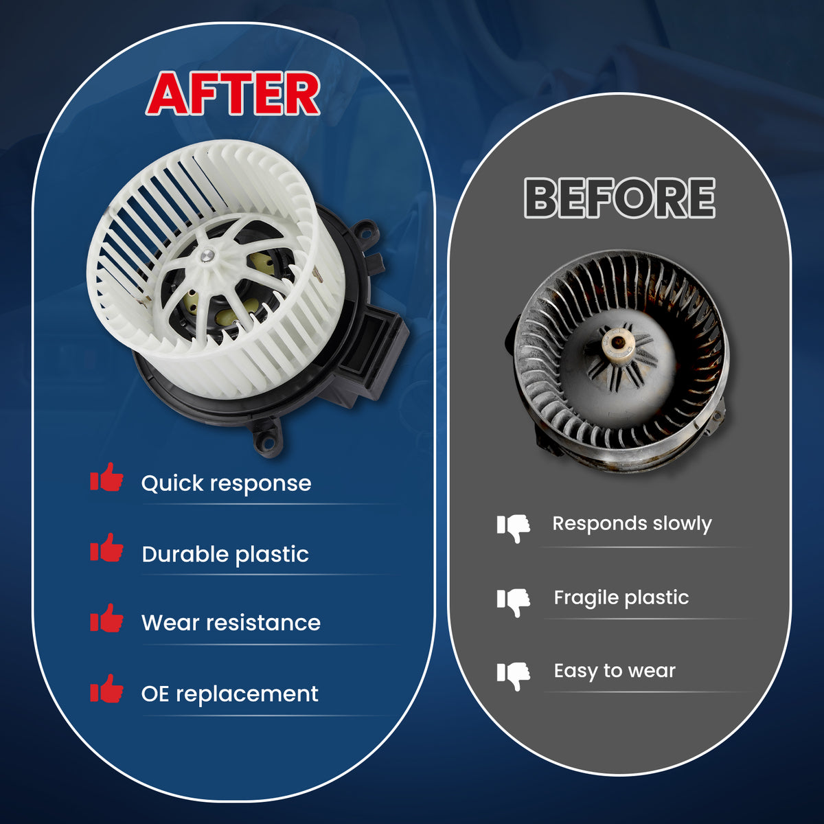 MOCA HVAC Blower Motor - BM4655