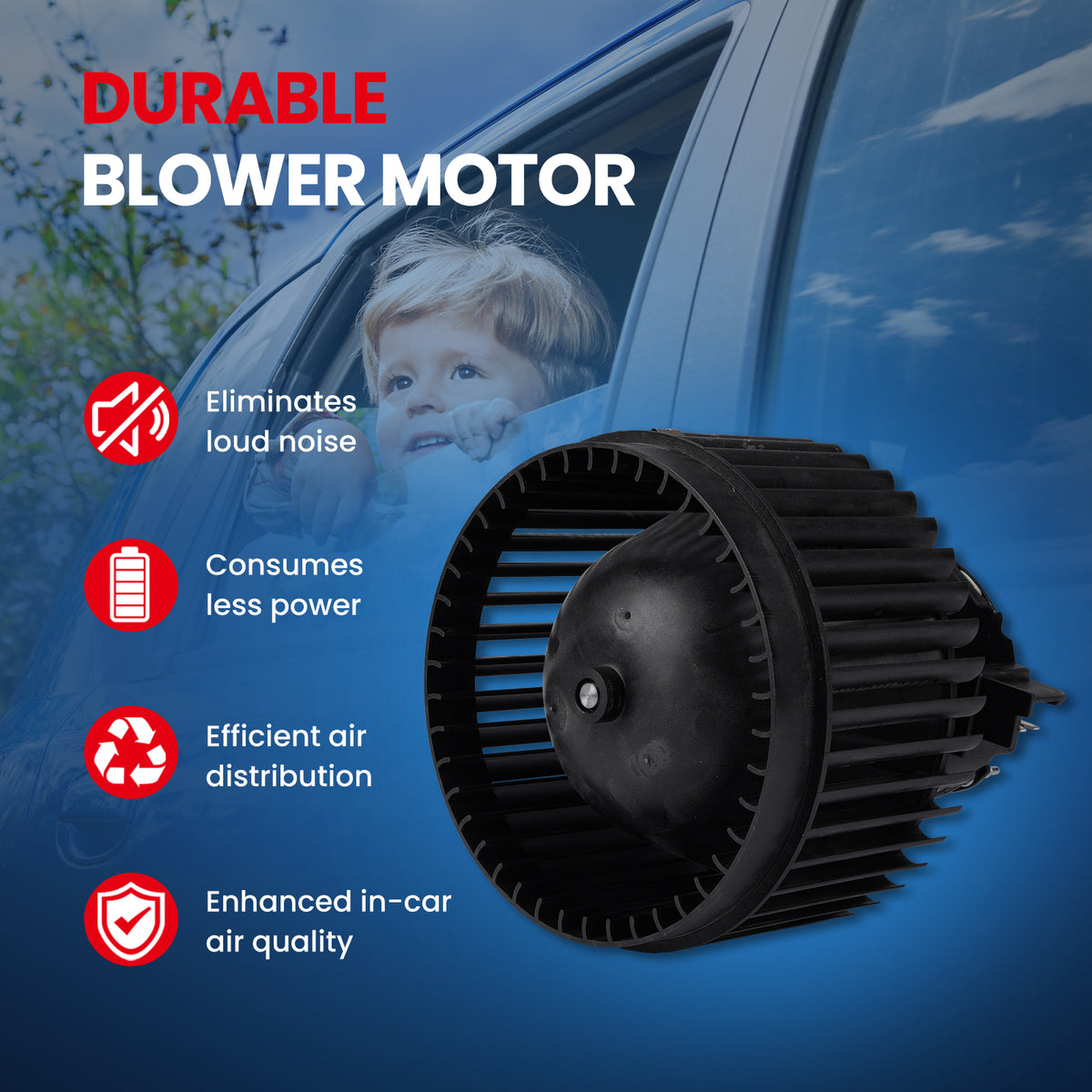 MOCA HVAC Blower Motor - BM4656
