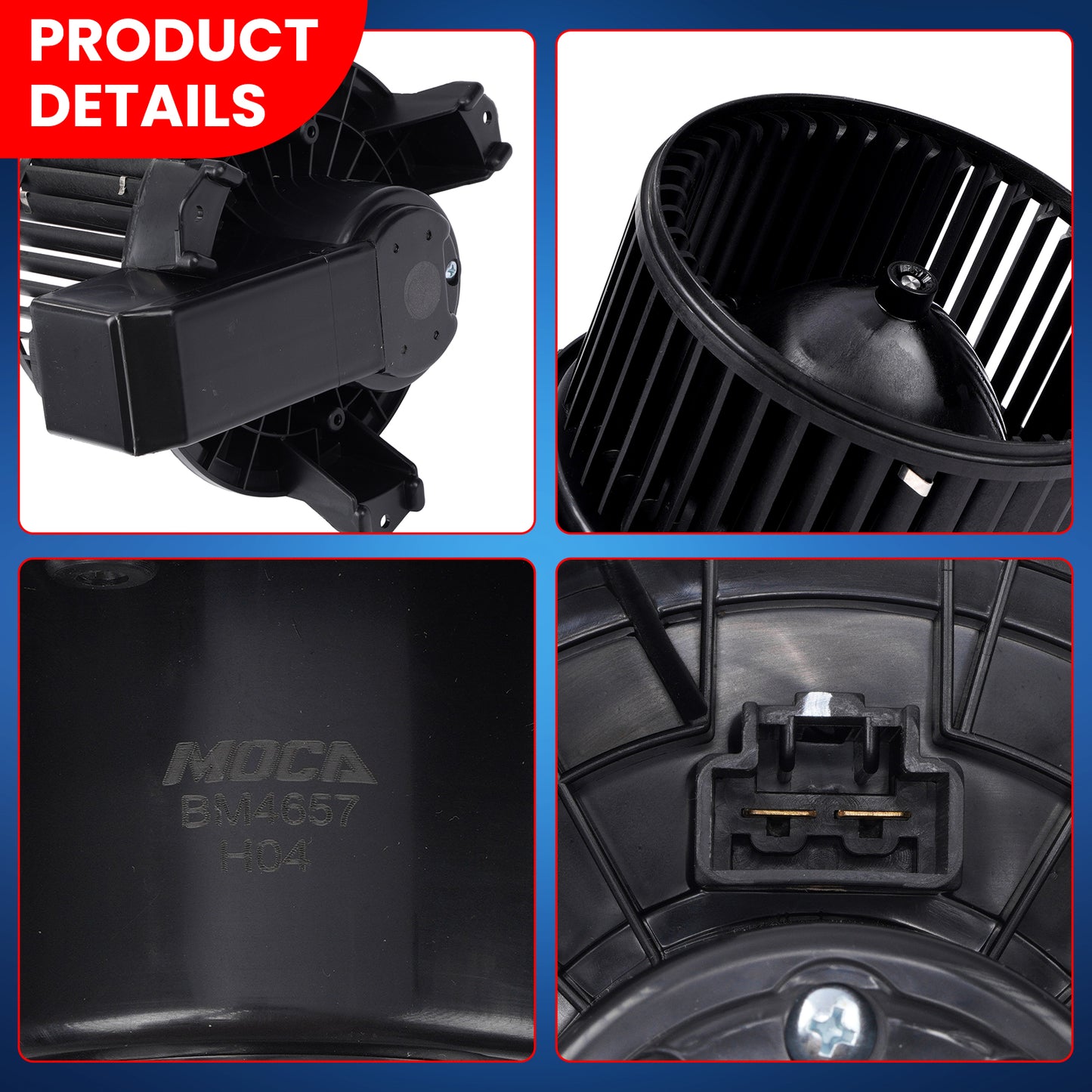MOCA HVAC Blower Motor - BM4657