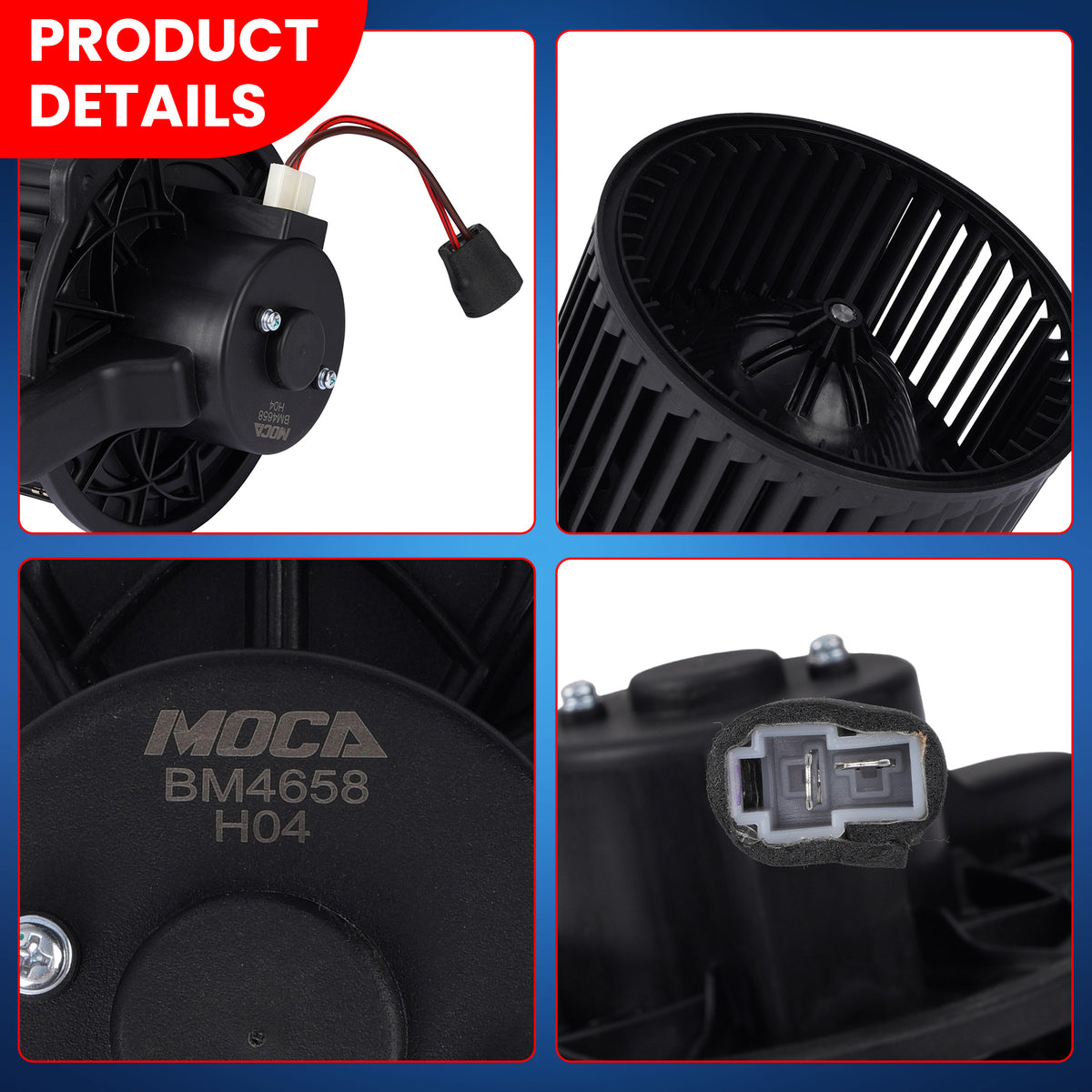 MOCA HVAC Blower Motor - BM4658