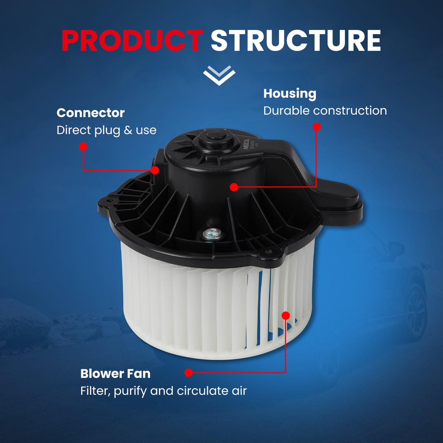 MOCA HVAC Blower Motor - BM4659
