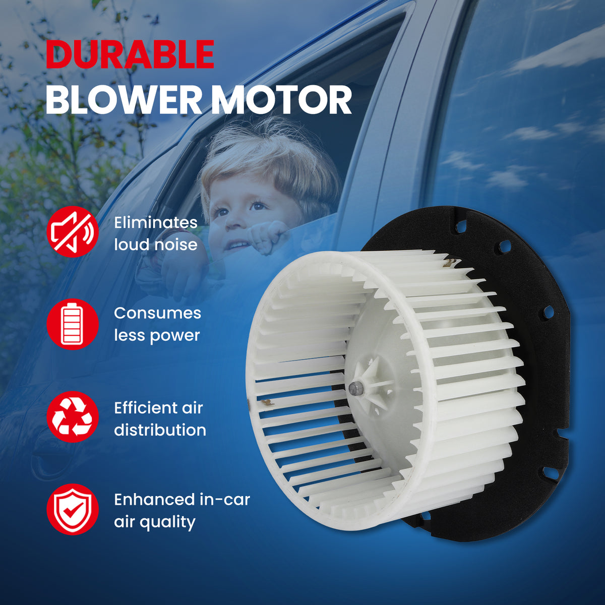 MOCA HVAC Blower Motor - BM4662