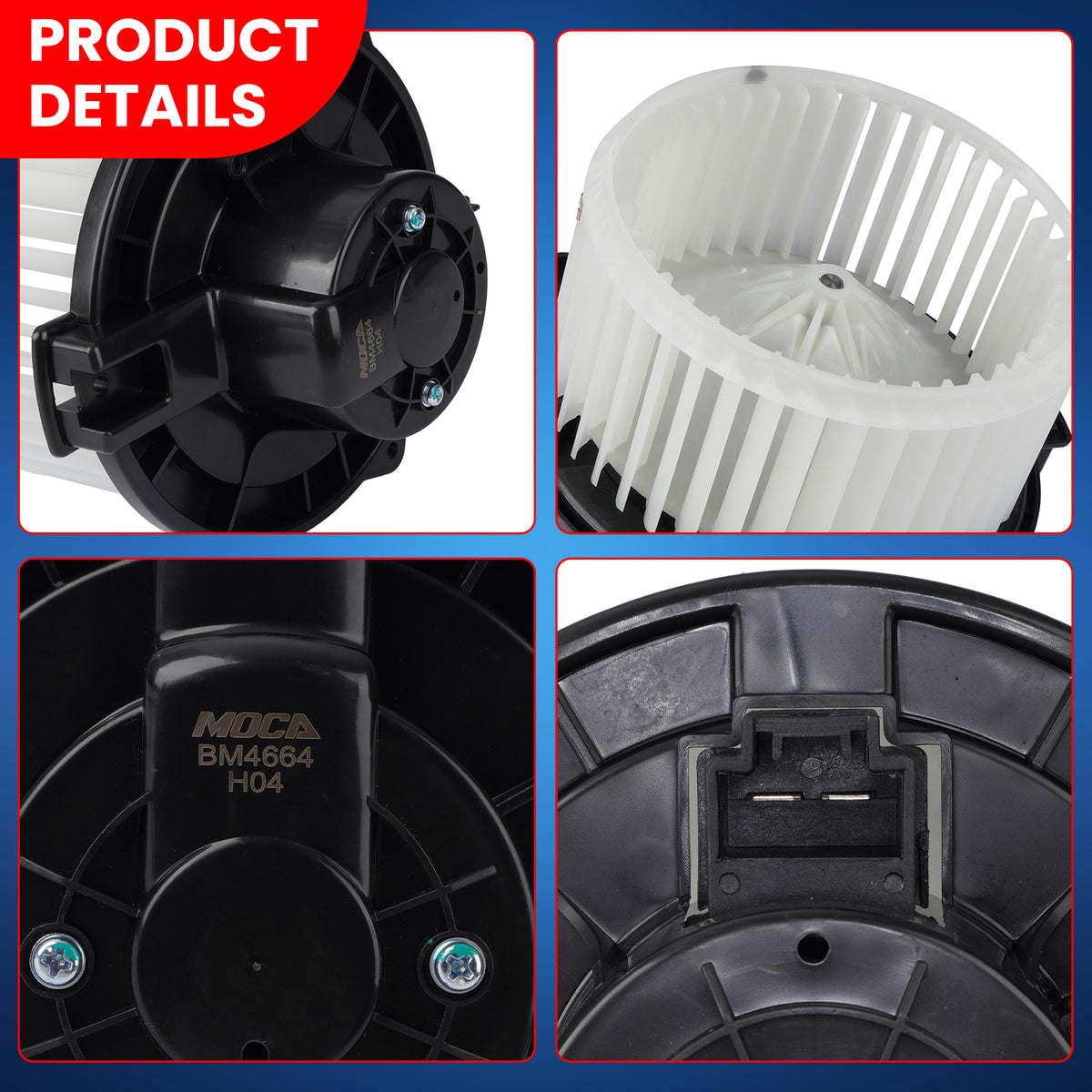 MOCA HVAC Blower Motor - BM4664