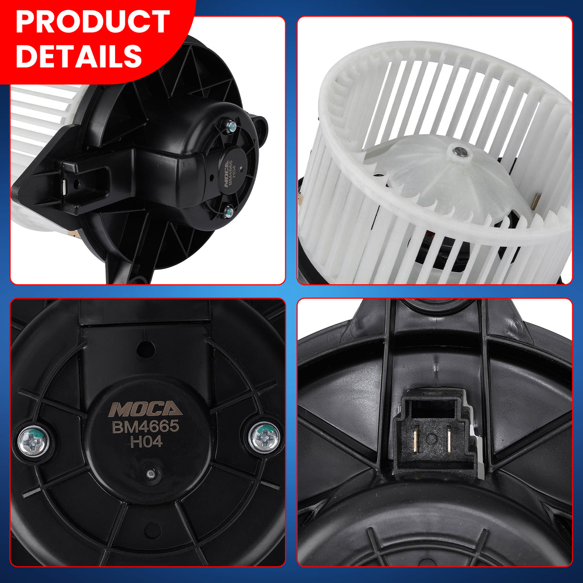 MOCA HVAC Blower Motor - BM4665