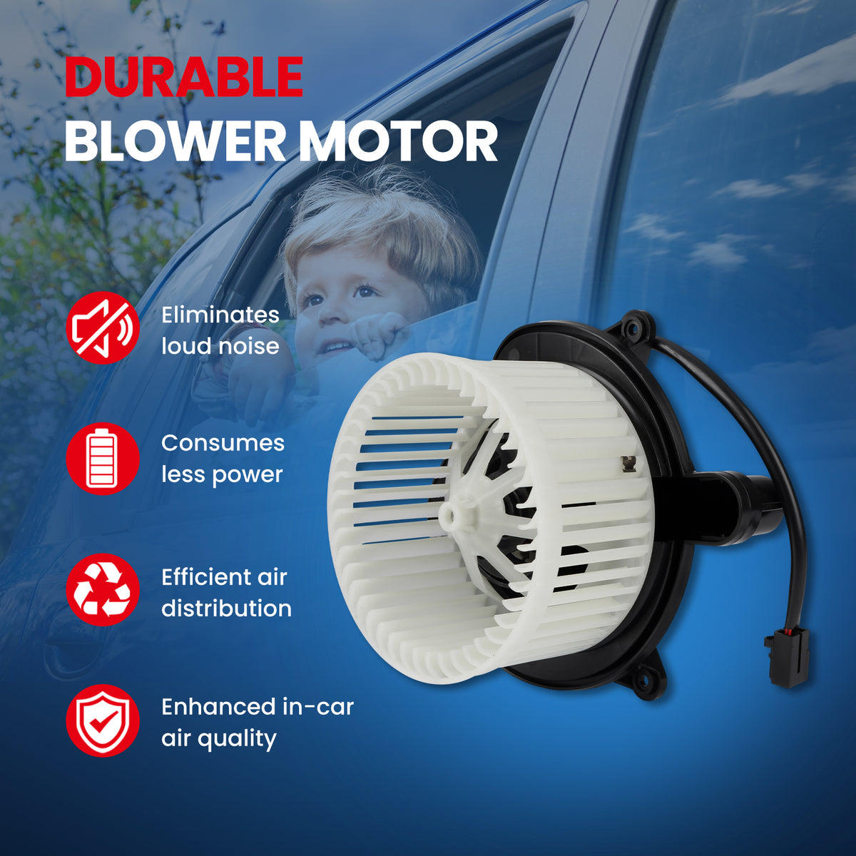 MOCA HVAC Blower Motor - BM4666