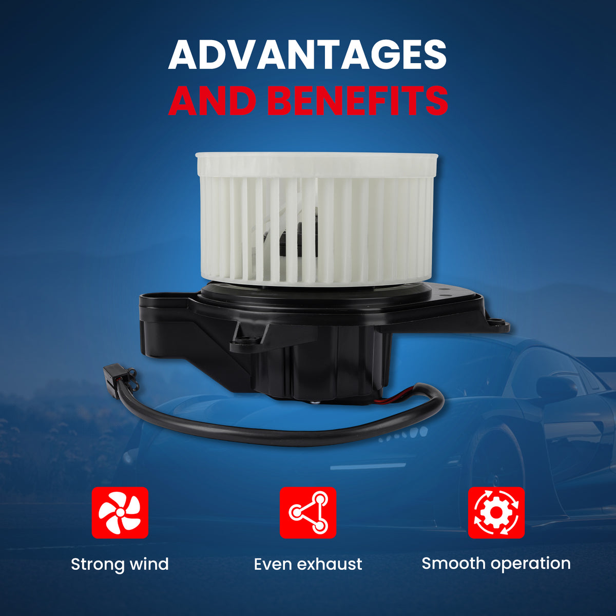 MOCA HVAC Blower Motor - BM4666