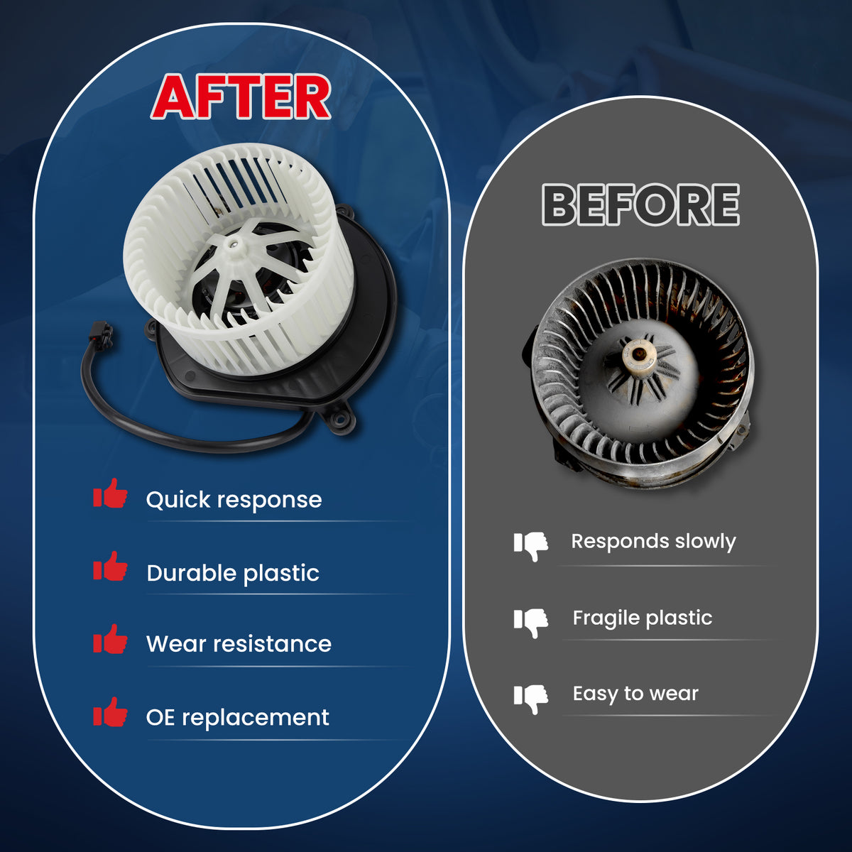 MOCA HVAC Blower Motor - BM4666