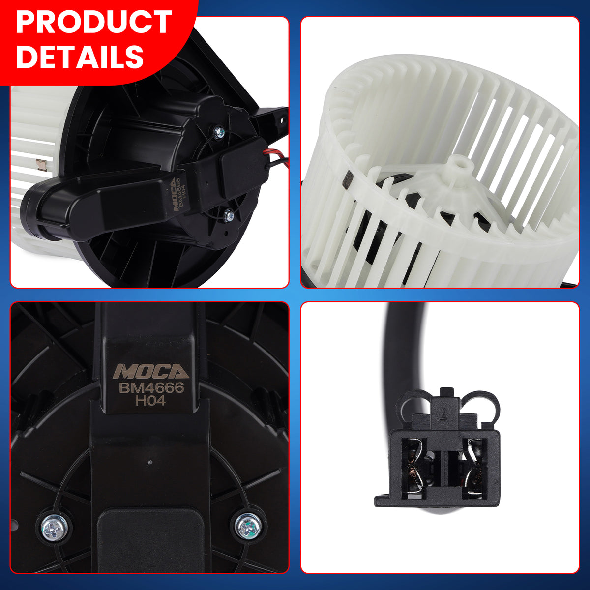 MOCA HVAC Blower Motor - BM4666