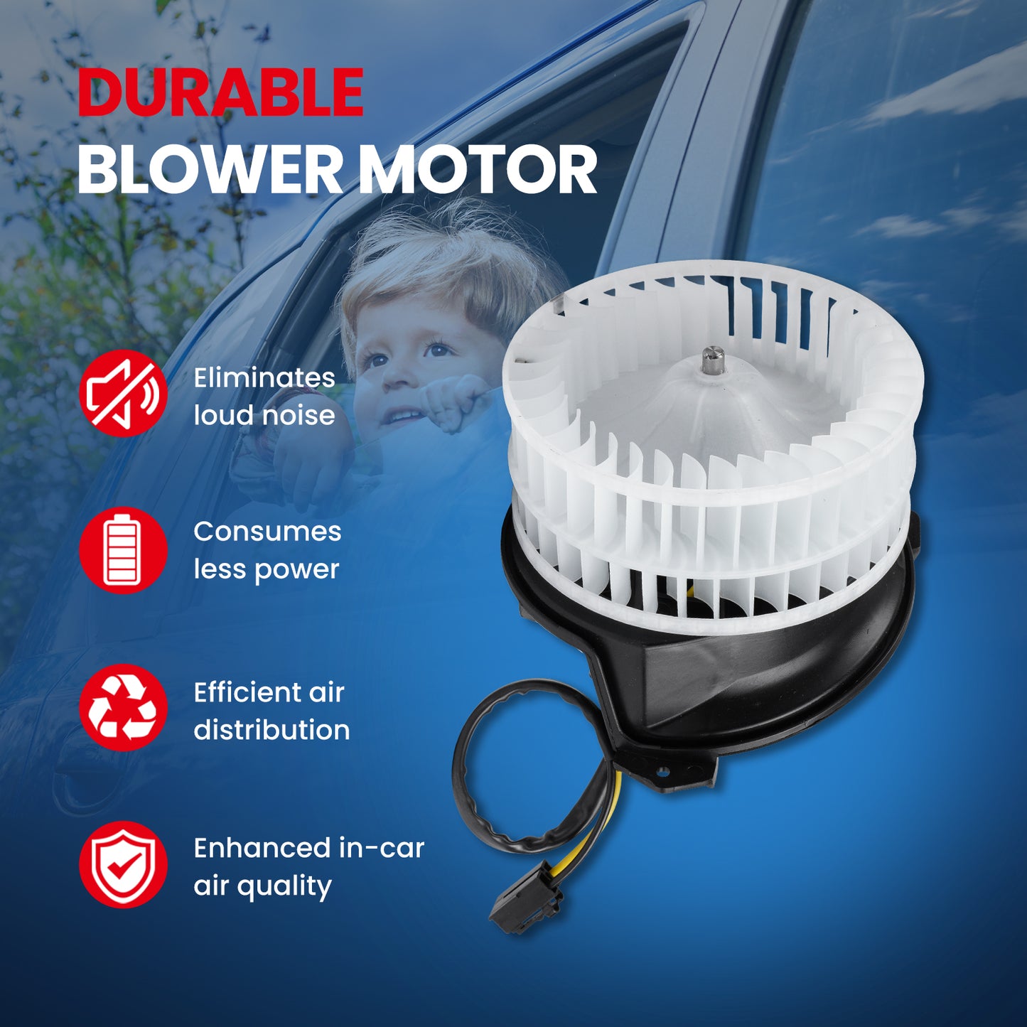 MOCA HVAC Blower Motor - BM4672