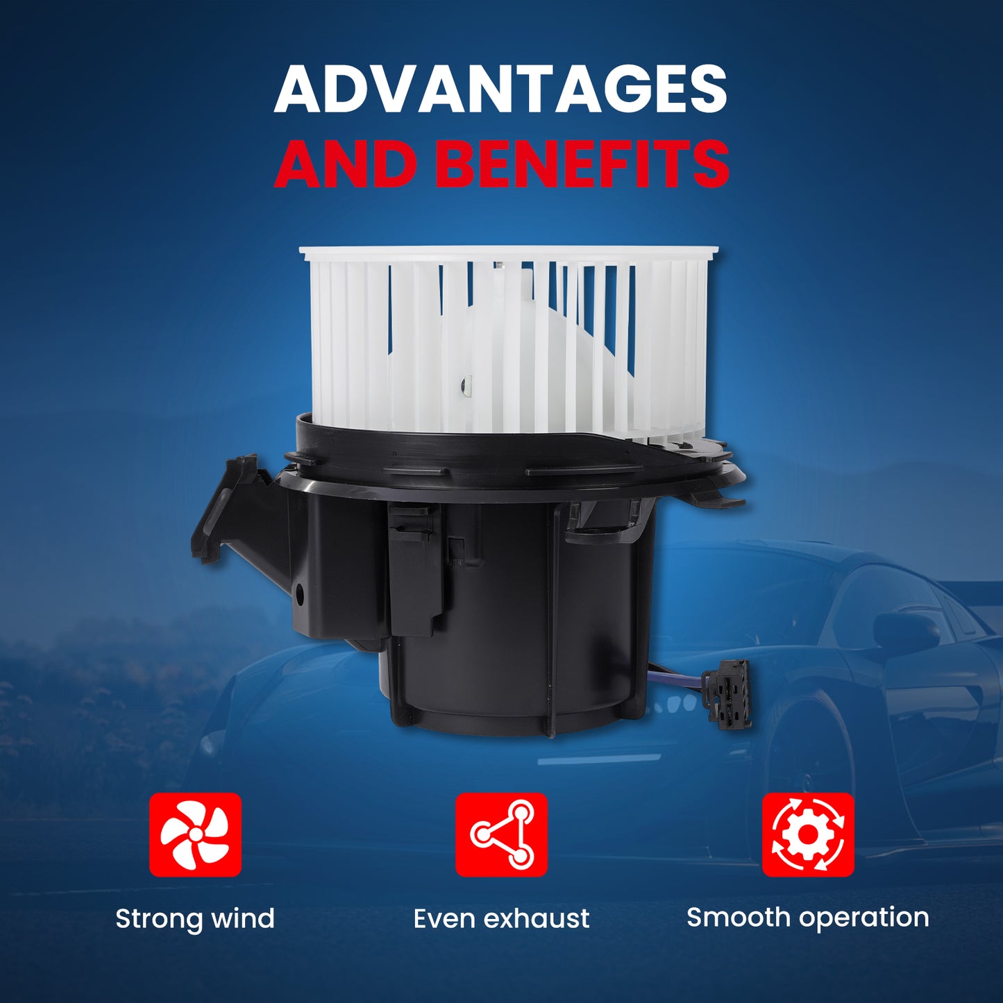 MOCA HVAC Blower Motor - BM4676