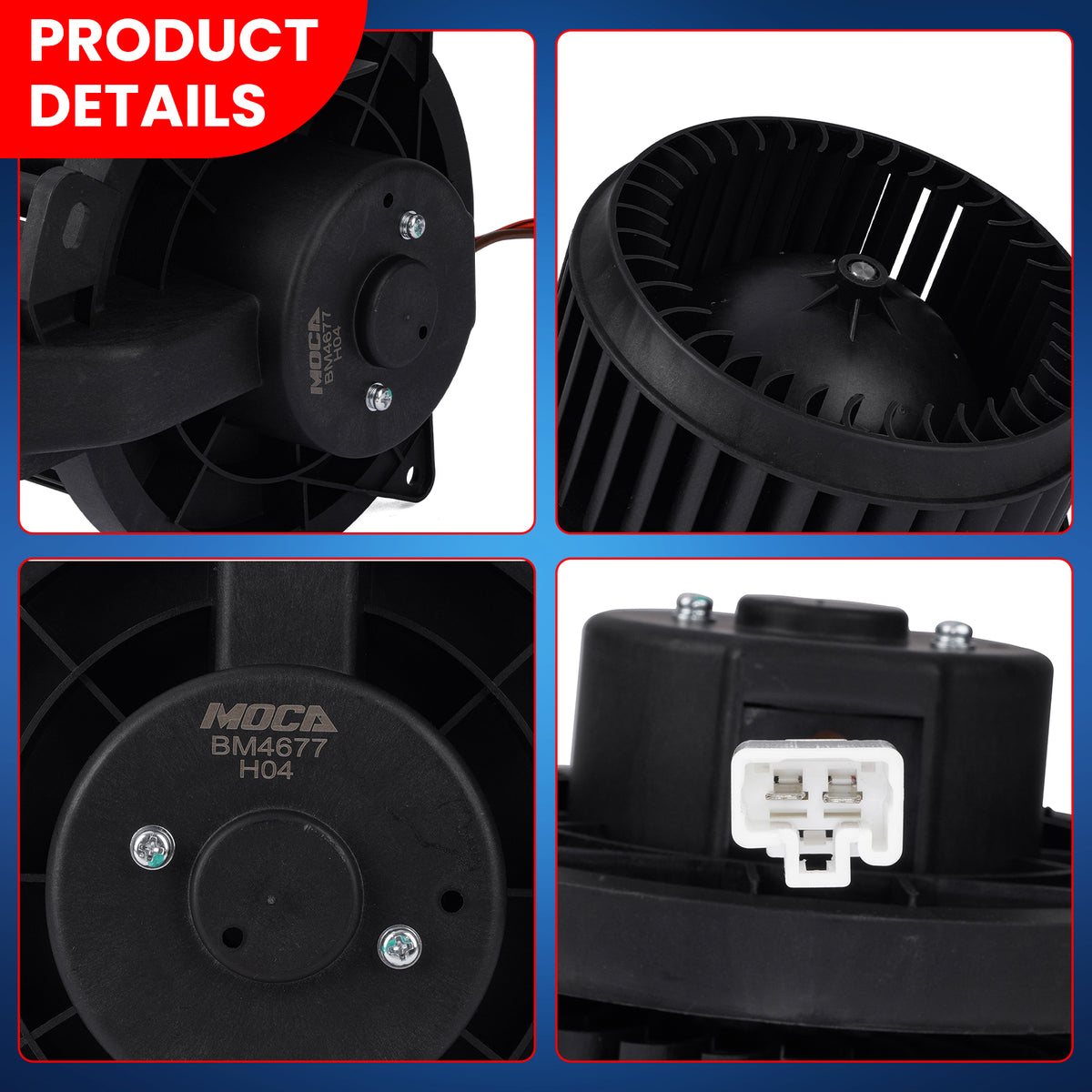 MOCA HVAC Blower Motor - BM4677